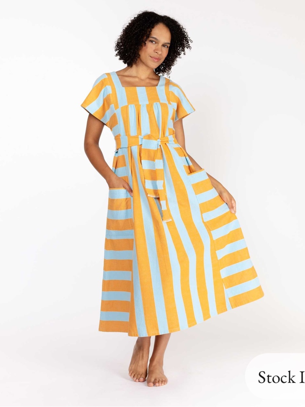 Ace & Jig Jessie Dress in Bistro Textile